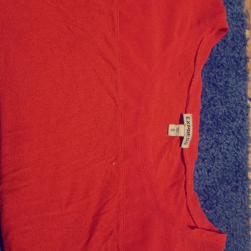 Red dress shirt